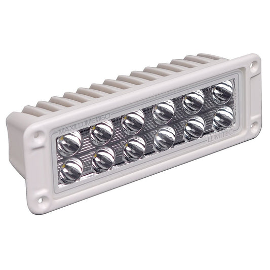 Lumitec Maxillumeh60 - Flush Mount Flood Light - White Housing - White Dimming - Marine Parts OnlyLightingLumitec