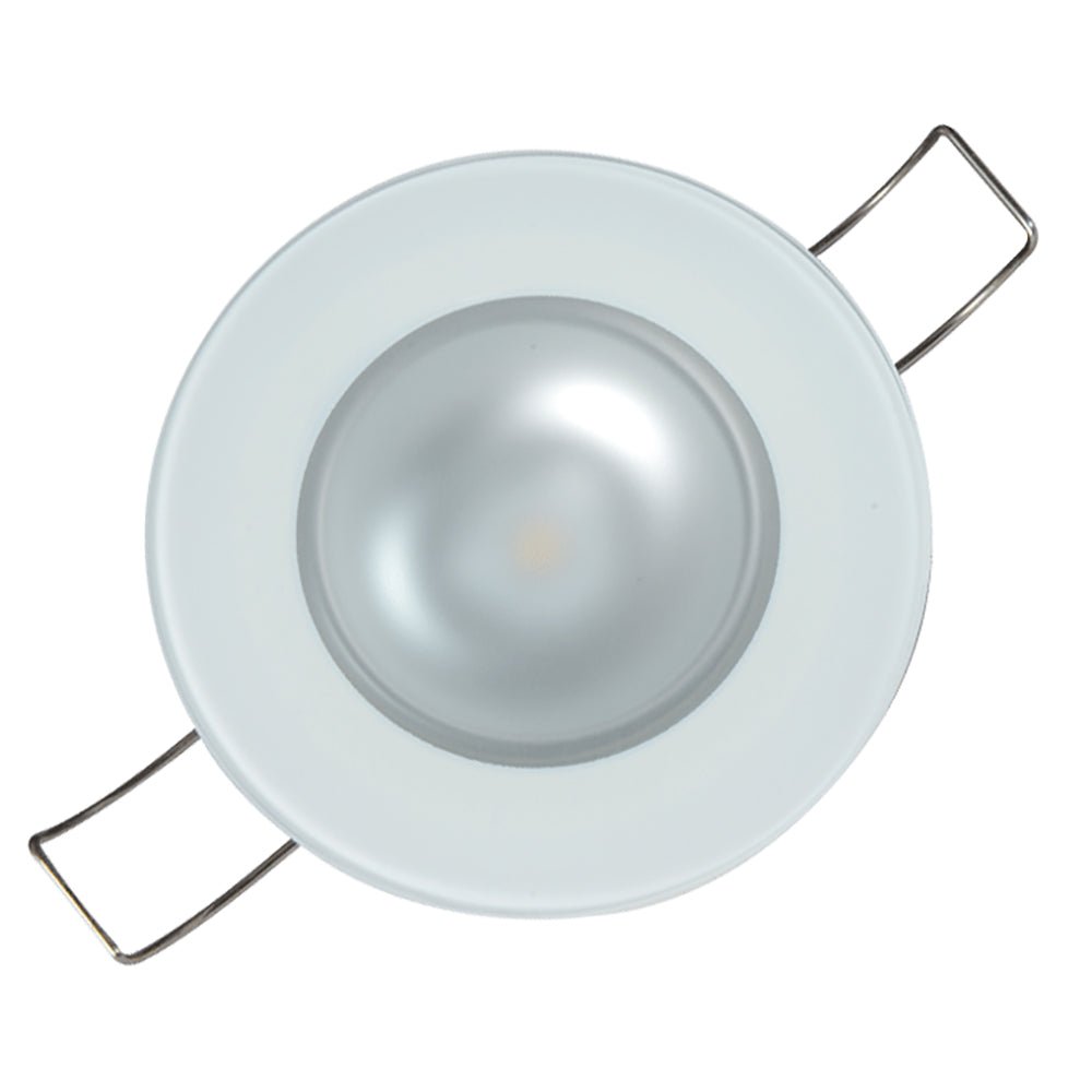 Lumitec Mirage - Flush Mount Down Light - Glass Finish/No Bezel - Warm White Dimming - Marine Parts OnlyLightingLumitec