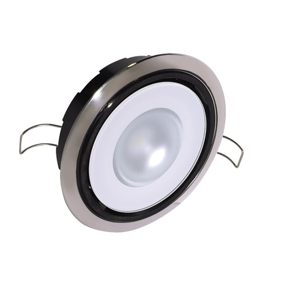 Lumitec Mirage Positionable Down Light - Spectrum RGBW Dimming - Polished Bezel - Marine Parts OnlyLightingLumitec