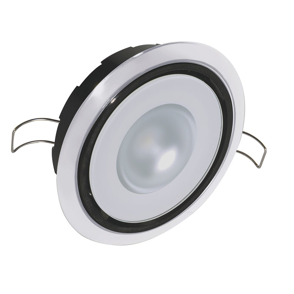 Lumitec Mirage Positionable Down Light - Spectrum RGBW Dimming - White Bezel - Marine Parts OnlyLightingLumitec