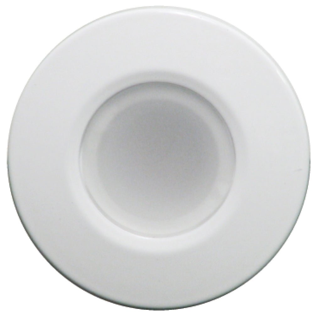 Lumitec Orbit Flush Mount Down Light Spectrum RGBW - White Housing - Marine Parts OnlyLightingLumitec
