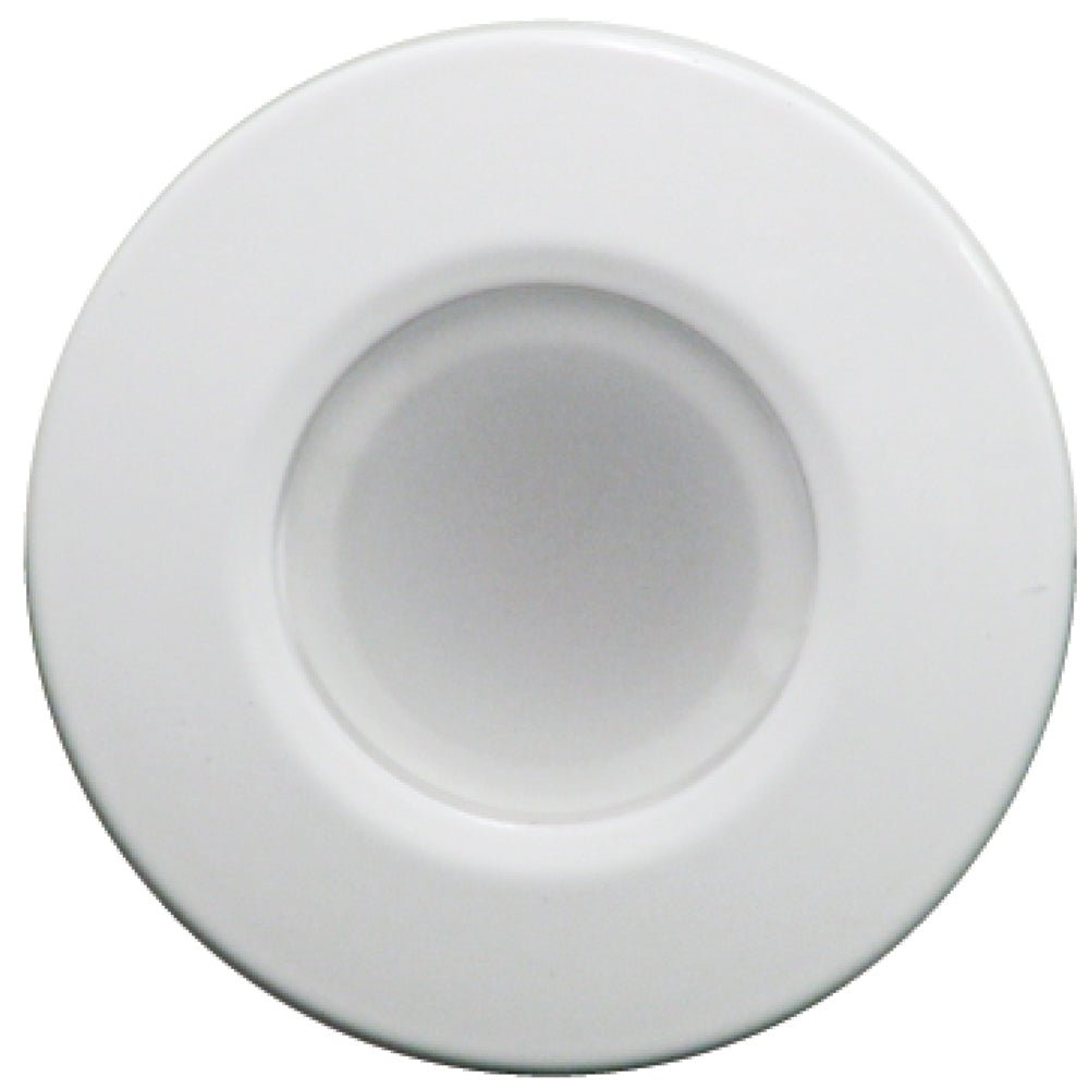Lumitec Orbit - Flush Mount Down Light - White Finish - 2 - Color Blue/White Dimming - Marine Parts OnlyLightingLumitec