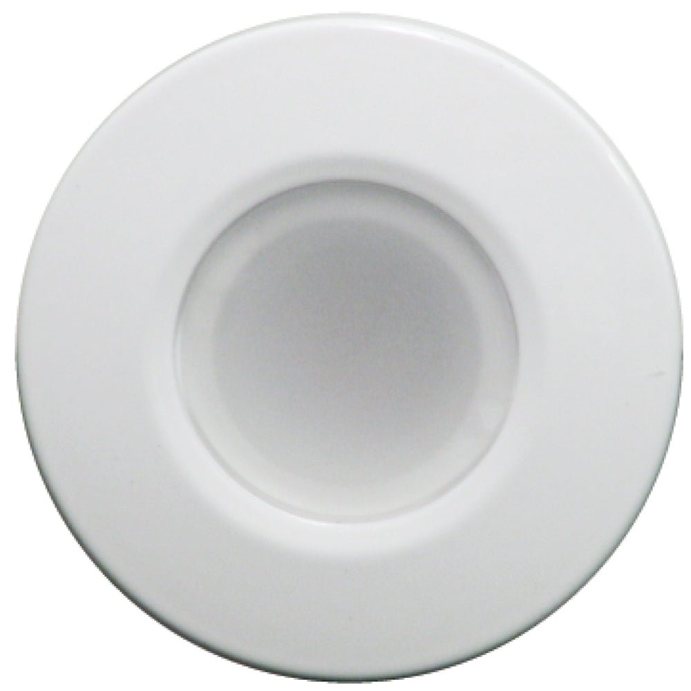 Lumitec Orbit - Flush Mount Down Light - White Finish - White Non - Dimming - Marine Parts OnlyLightingLumitec