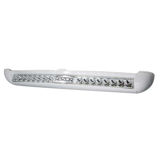 Lumitec Razor Light Bar - Spot - White Housing w/Inverted Logo Flush Mount - Marine Parts OnlyLightingLumitec