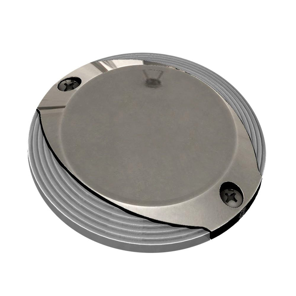 Lumitec Scallop Surface Mount Pathway Light - Spectrum RGBW/Warm White - Stainless Steel Housing - Marine Parts OnlyLightingLumitec