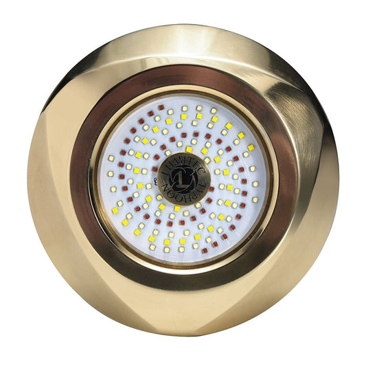 Lumitec SeaBlaze Typhoon Underwater Bronze Thru - Hull LED Light - White/Blue - Marine Parts OnlyLightingLumitec
