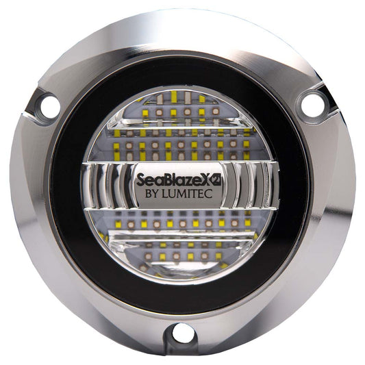 Lumitec SeablazeX2 Spectrum Underwater Light RGBW Polished Housing - Marine Parts OnlyLightingLumitec