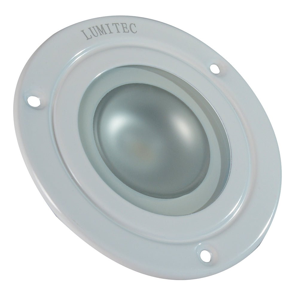 Lumitec Shadow - Flush Mount Down Light - White Finish - 3 - Color Red/Blue Non - Dimming w/White Dimming - Marine Parts OnlyLightingLumitec