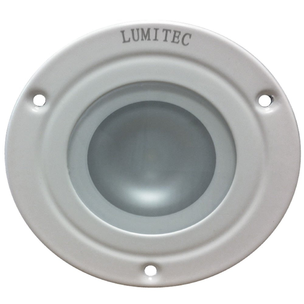 Lumitec Shadow - Flush Mount Down Light - White Finish - 3 - Color Red/Blue Non - Dimming w/White Dimming - Marine Parts OnlyLightingLumitec