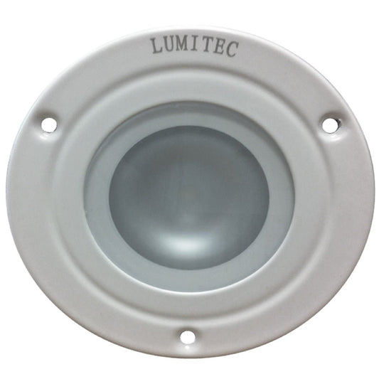 Lumitec Shadow - Flush Mount Down Light - White Finish - 3 - Color Red/Blue Non - Dimming w/White Dimming - Marine Parts OnlyLightingLumitec