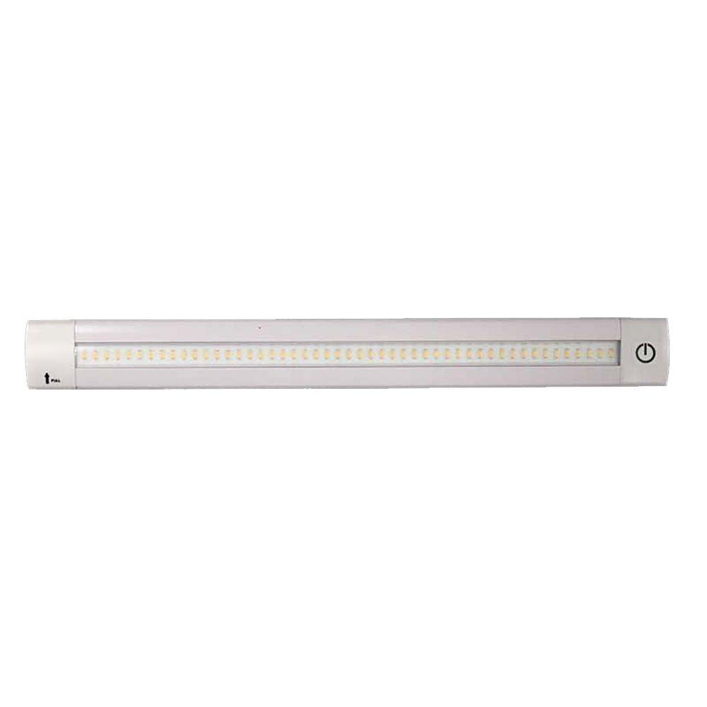 Lunasea Adjustable Linear LED Light w/Built - In Dimmer - 12" Length, 12VDC, Warm White w/ Switch - Marine Parts OnlyLightingLunasea Lighting