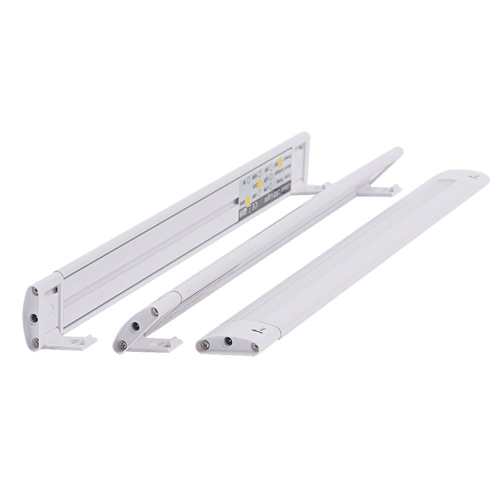 Lunasea Adjustable Linear LED Light w/Built - In Dimmer - 12" Length, 12VDC, Warm White w/ Switch - Marine Parts OnlyLightingLunasea Lighting