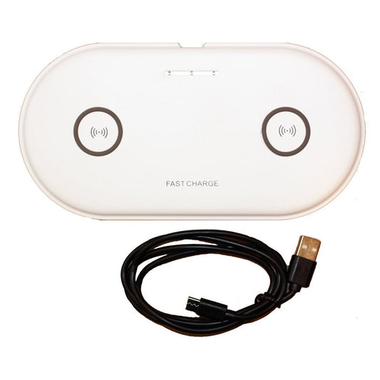 Lunasea Dual Qi Charge Pad - USB Powered (Power Supply Not Included) - Marine Parts OnlyMarine SafetyLunasea Lighting