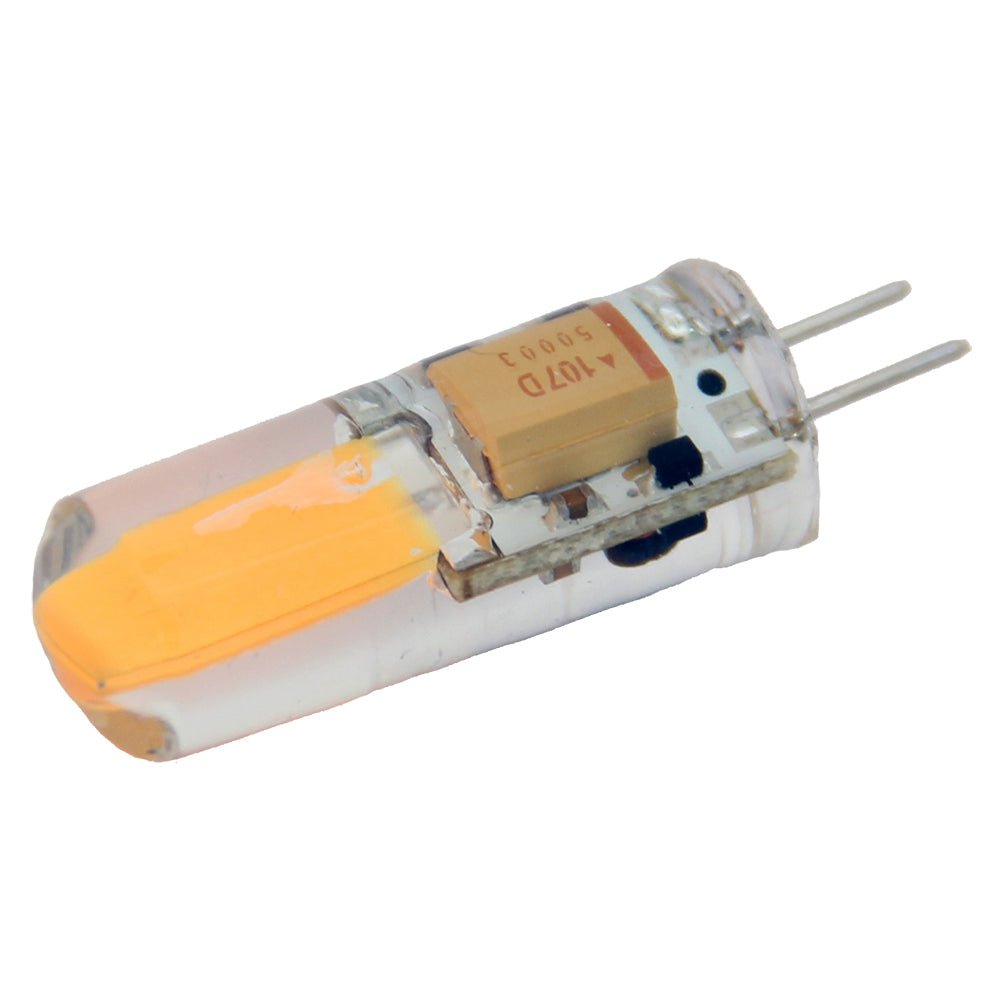 Lunasea Natural White G4 Bulb 2W 10 - 30VDC Bottom Pin Silicon Encapsulated - Marine Parts OnlyLightingLunasea Lighting