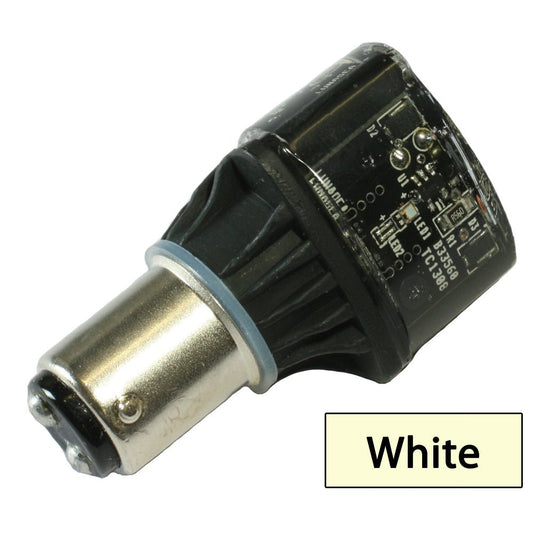 Lunasea Single - Color LED Replacement Bulb - 10 - 30VDC - White - Marine Parts OnlyLightingLunasea Lighting