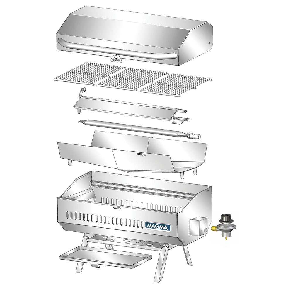 Magma ChefsMate Gas Grill - Marine Parts OnlyCampingMagma
