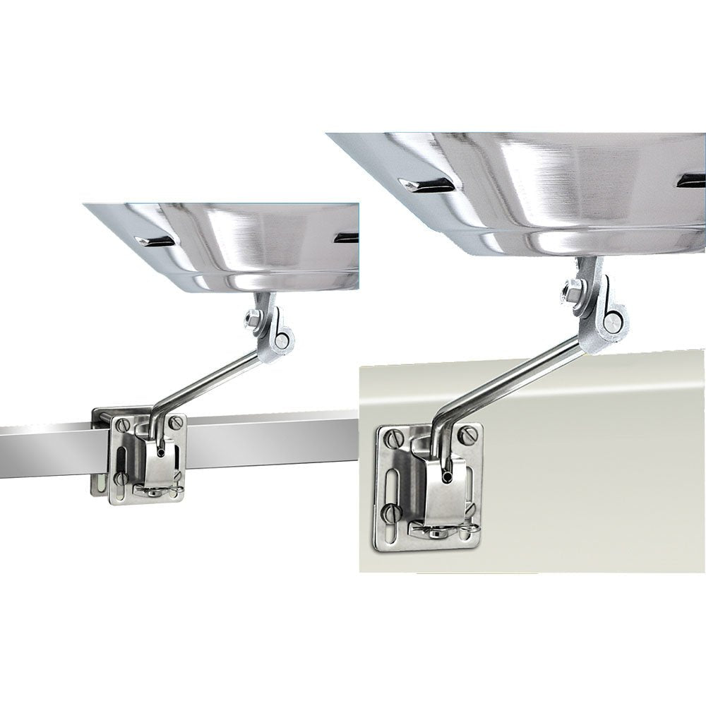 Magma Marine Kettle&reg; Bulkhead or Square/Flat Rail Mount - Marine Parts OnlyBoat OutfittingMagma