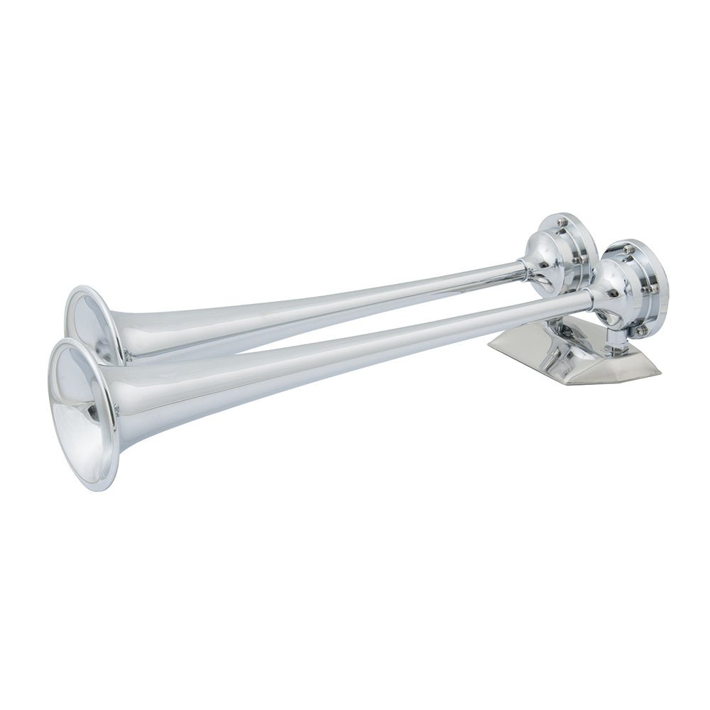 Marinco 12V Chrome Plated Dual Trumpet Air Horn - Marine Parts OnlyBoat OutfittingMarinco