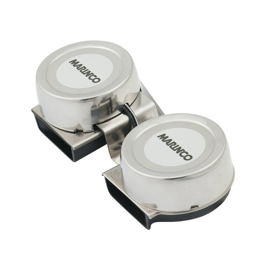Marinco 12V Mini Twin Comapct Electric Horn - Marine Parts OnlyBoat OutfittingMarinco