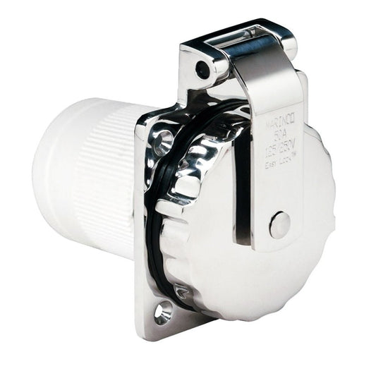 Marinco 6373EL - B 50Amp 125/250V Stainless Steel Inlet - Marine Parts OnlyElectricalMarinco