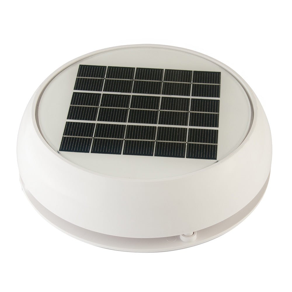 Marinco Day/Night Solar Vent 4" - White - Marine Parts OnlyMarine HardwareMarinco