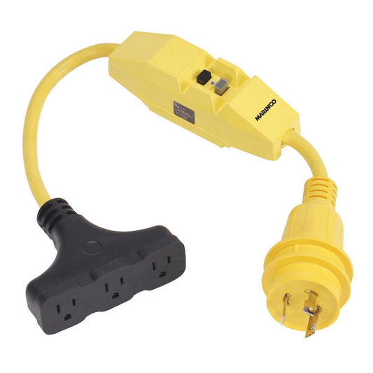 Marinco Dockside 30A to 15A Adapter with GFI - Marine Parts OnlyElectricalMarinco