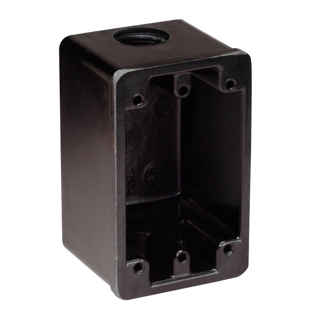 Marinco FS Box Black f/15A, 20A, 30A Receptacles - Marine Parts OnlyElectricalMarinco
