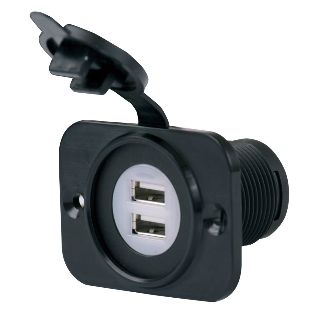 Marinco SeaLink&reg; Deluxe Dual USB Charger Receptacle - Marine Parts OnlyElectricalMarinco