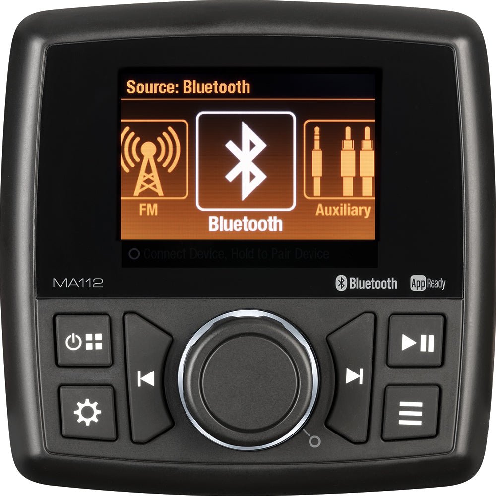 Marine Audio MA112 Stereo - AM/FM/BT - Marine Parts OnlyEntertainmentMarine Audio