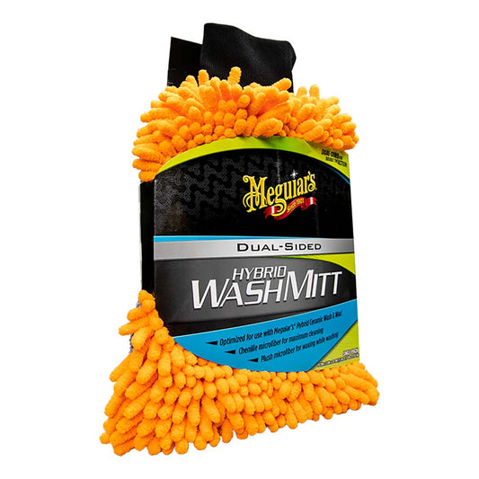 Meguiar&39;s Hybrid Wash Mitt - Extremely Plush Microfiber Wash Mitt f/Gently Waxing While Washing - Marine Parts OnlyWinterizingMeguiar's