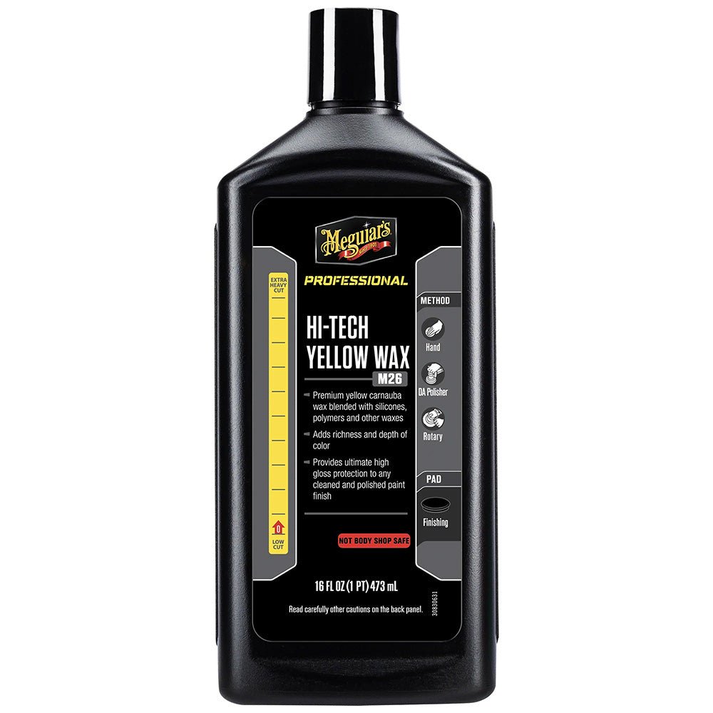 Meguiar's Hi - Tech Yellow Wax - 16oz - Marine Parts OnlyAutomotive/RVMeguiar's