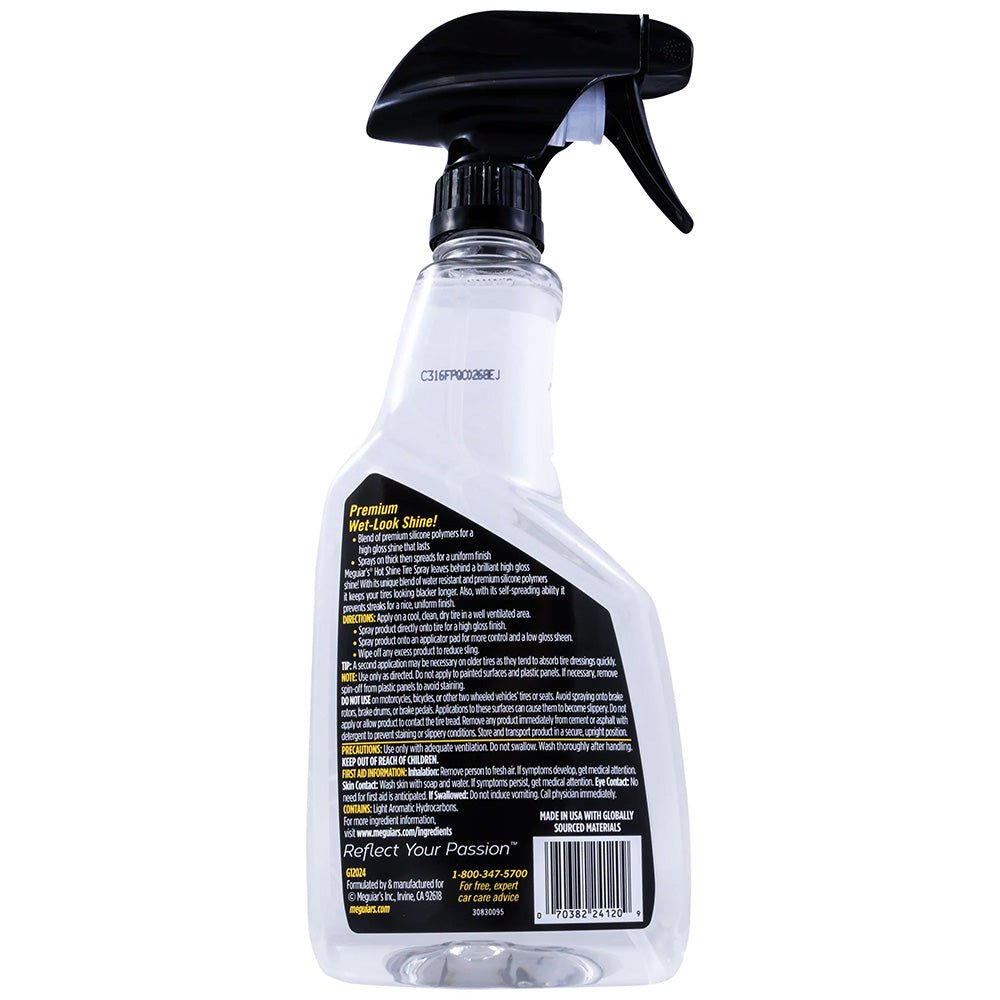 Meguiar's Hot Shine Tire Spray - 24oz - Marine Parts OnlyAutomotive/RVMeguiar's