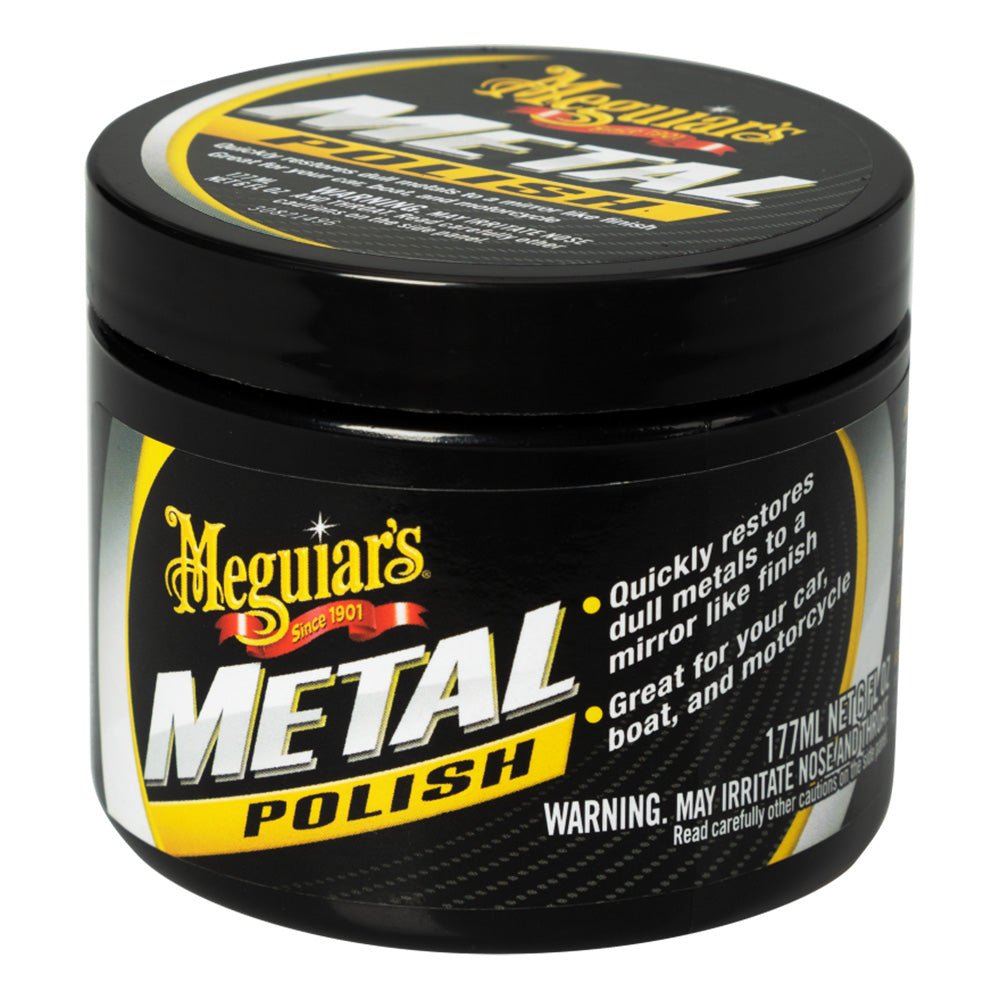 Meguiar's Metal Polish - 6oz - Marine Parts OnlyBoat OutfittingMeguiar's