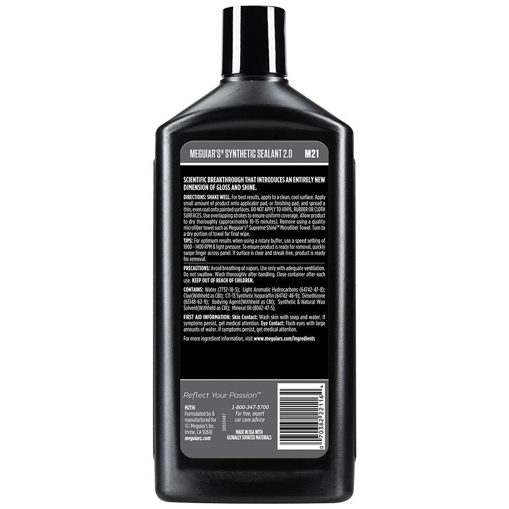Meguiar's Professional Synthetic Sealant 2.0 - 16oz - Marine Parts OnlyAutomotive/RVMeguiar's