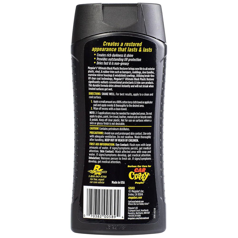 Meguiar's Ultimate Black Plastic Restorer - 12oz - Marine Parts OnlyAutomotive/RVMeguiar's