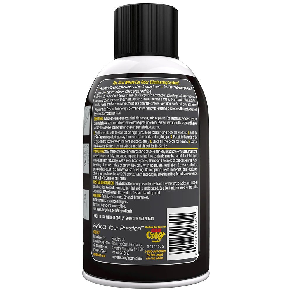 Meguiar's Whole Car Air Refresher Odor Eliminator - Black Chrome Scent - Marine Parts OnlyAutomotive/RVMeguiar's