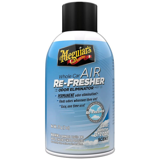 Meguiar's Whole Car Air Refresher Odor Eliminator - Summer Breeze Scent - Marine Parts OnlyAutomotive/RVMeguiar's