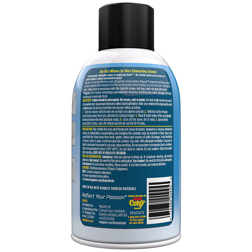 Meguiar's Whole Car Air Refresher Odor Eliminator - Summer Breeze Scent - Marine Parts OnlyAutomotive/RVMeguiar's