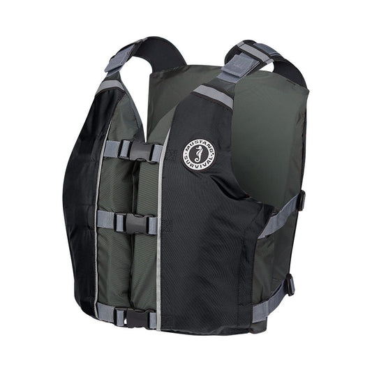 Mustang APF Foam Vest - Universal - Black/Grey - Marine Parts OnlyMarine SafetyMustang Survival
