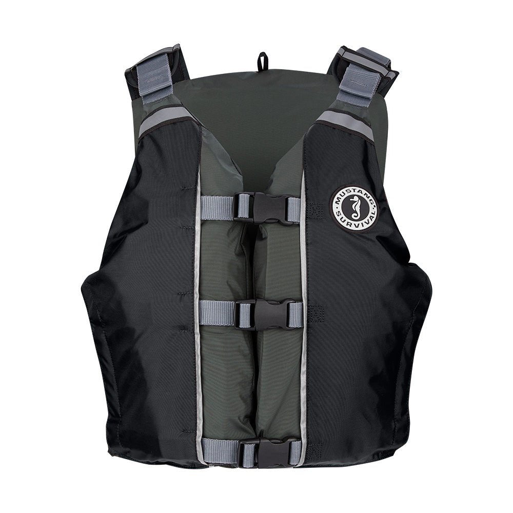 Mustang APF Foam Vest - Universal - Black/Grey - Marine Parts OnlyMarine SafetyMustang Survival