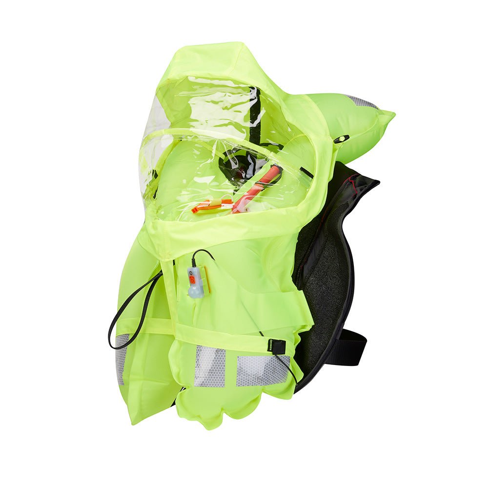 Mustang Atlas 190 DLX Open Ocean Inflatable PFD - Black - Marine Parts OnlyMarine SafetyMustang Survival