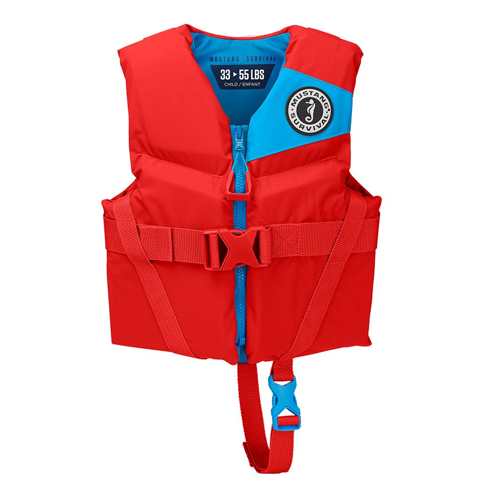 Mustang Child REV Foam Vest - Red - Child - Marine Parts OnlyMarine SafetyMustang Survival