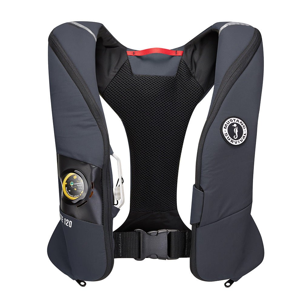 Mustang Elite 120 Coastal Inflatable PFD - Admiral Grey - Marine Parts OnlyMarine SafetyMustang Survival