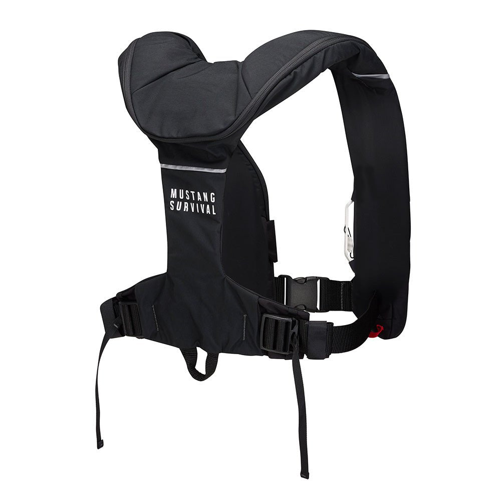Mustang Elite 190 Offshore Inflatable PFD - Black - Marine Parts OnlyMarine SafetyMustang Survival