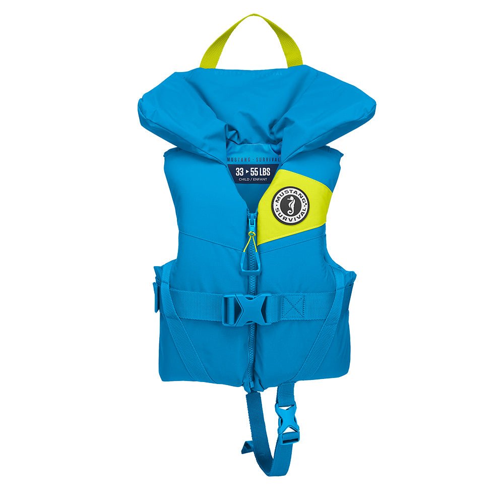 Mustang Lil&39; Legends Child Foam Vest - Azure Blue - Marine Parts OnlyMarine SafetyMustang Survival