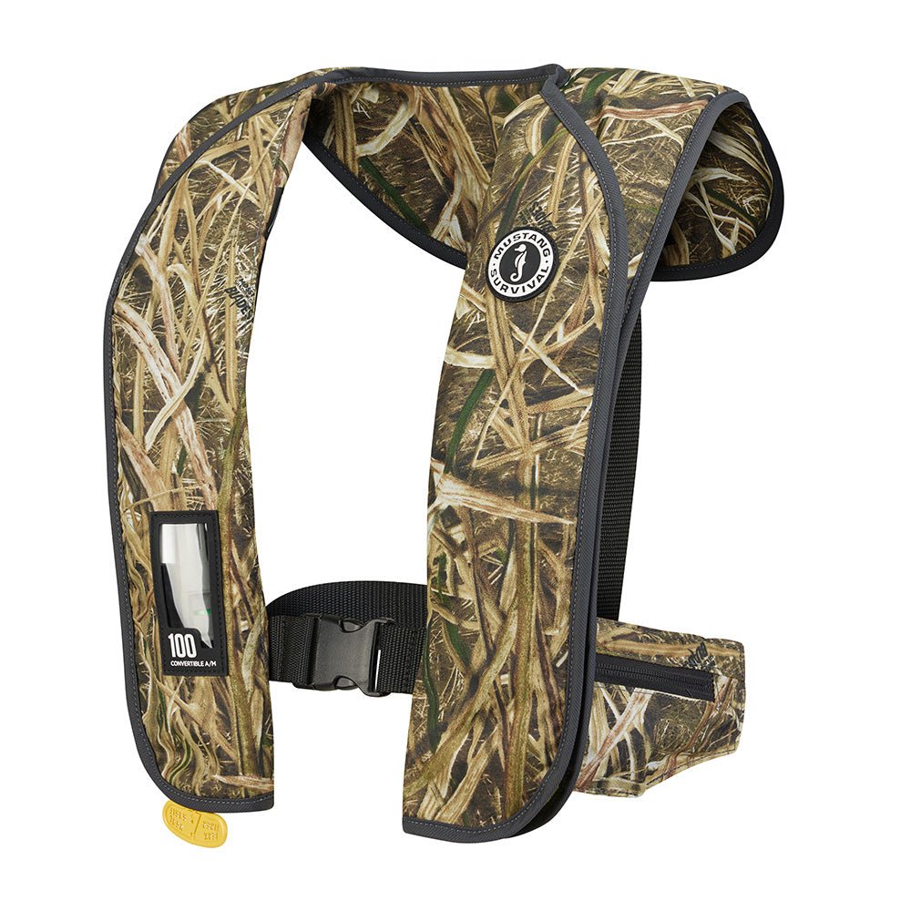 Mustang MIT 100 Convertible Inflatable PFD - Camo - Marine Parts OnlyMarine SafetyMustang Survival