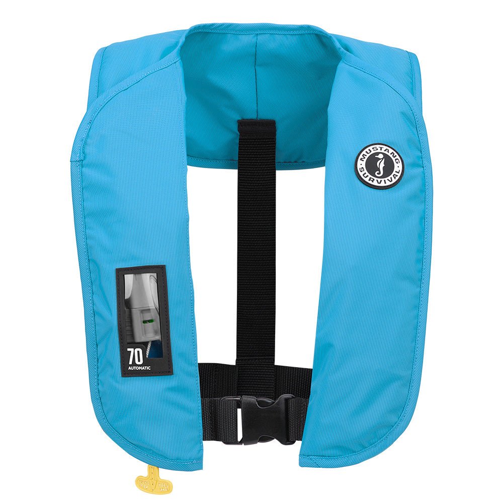 Mustang MIT 70 Automatic Inflatable PFD - Azure (Blue) - Marine Parts OnlyMarine SafetyMustang Survival