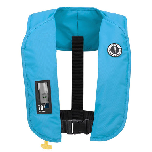 Mustang MIT 70 Automatic Inflatable PFD - Azure (Blue) - Marine Parts OnlyMarine SafetyMustang Survival