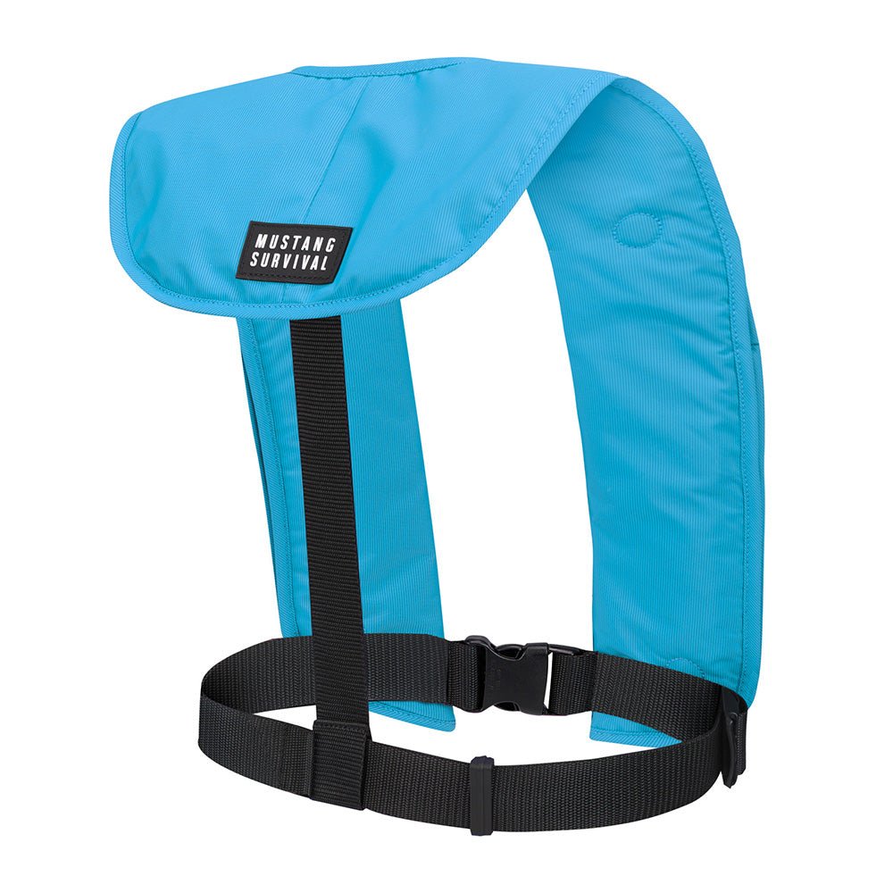 Mustang MIT 70 Manual Inflatable PFD - Azure (Blue) - Marine Parts OnlyMarine SafetyMustang Survival