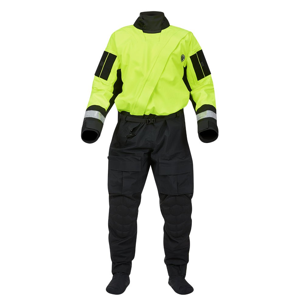 Mustang Sentinel&trade; Series Water Rescue Dry Suit - Fluorescent Yellow Green - Black - XXXL Regular - Marine Parts OnlyMarine SafetyMustang Survival